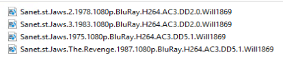 Jaws Collection 1080p BluRay H264 AC3 DD Will1869