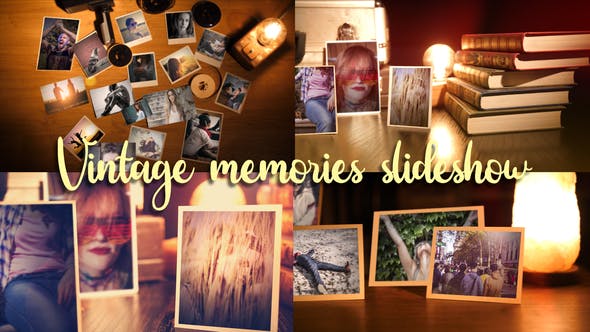 Videohive - Vintage Memories Photo Slideshow - 26512150 - After Effects Project Files