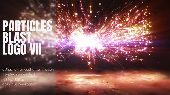 Videohive - Particles Blast Logo 2 - 26882523 - After Effects Project Files