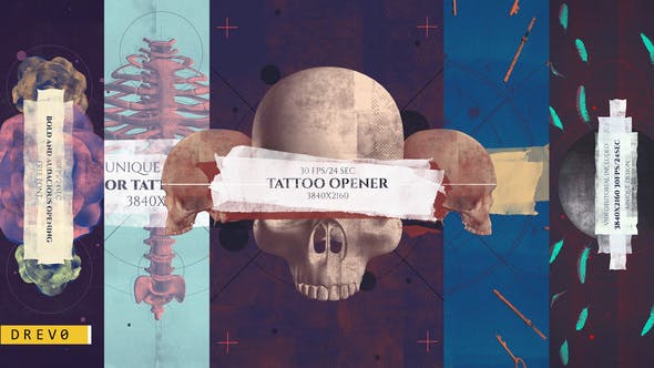 Videohive - Tattoo Studio Opener - 26862271 - After Effects Project Files