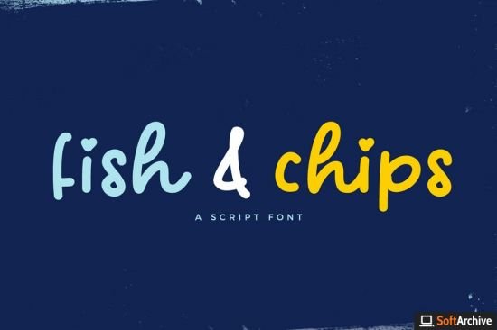 Fish and Chips Script Font
