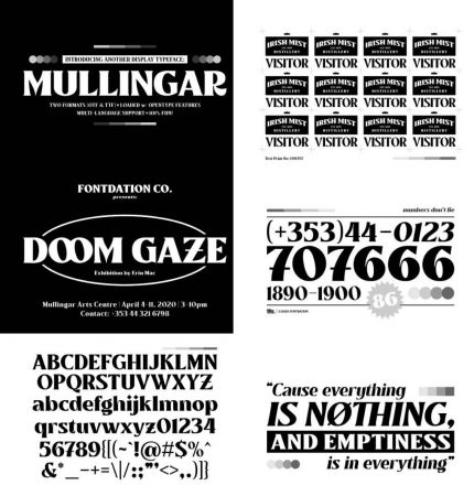 Mullingar Display Font
