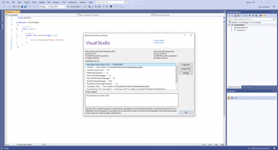 Microsoft Visual Studio Enterprise 2019 v16.6.0 (Build 16.6.30114.105) Multilingual