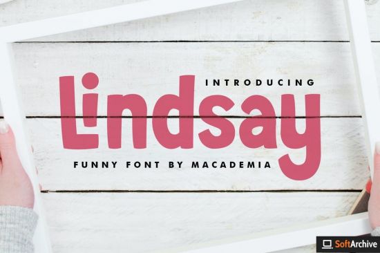 Lindsay   Funny Font