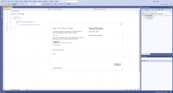 Microsoft Visual Studio Enterprise 2019 v16.6.0 (Build 16.6.30114.105) Multilingual