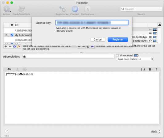 Typinator 8.3 Multilingual macOS