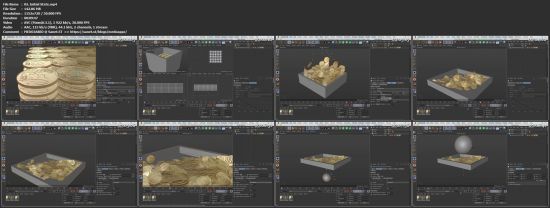Dynamic Simulations in Cinema 4D 