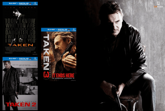 Taken Trilogy 1080p BluRay H264 AC3 DD5.1 Will1869