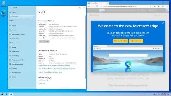 Windows 10 x64 Pro Slim Workstation Enterprise VL v.2004 Build 19041.264 - May 2020