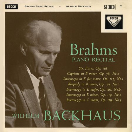 Wilhelm Backhaus - Brahms Recital , Mendelssohn (2020) (Hi-Res)