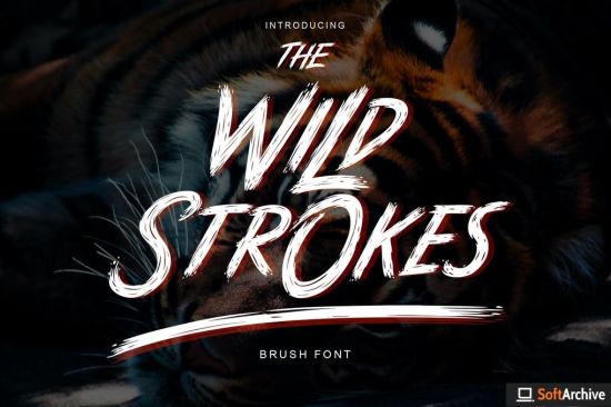 The Wild Strokes Font