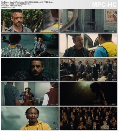 The Soloist 2009 1080p BluRay x265-RARBG