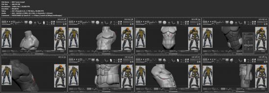 Hard Surface Character Creation in Zbrush
