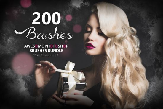 Eldamar Studio - 200 Awesome Photoshop Brushes Bundle