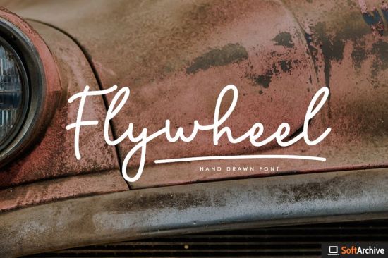 Flywheel Script Font
