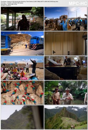 Channel 5 - Around the World by Train Series 2 (2020) 1080p HDTV x265 AAC MVGroup