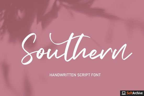 Southern Handwritten Script Font