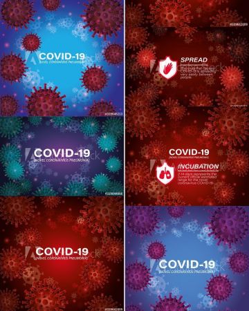 Covid 19 Coronavirus Illustrations