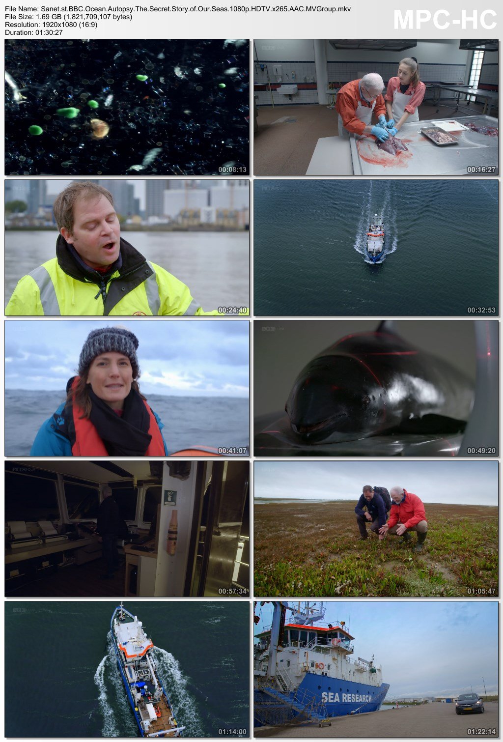 BBC - Ocean Autopsy: The Secret Story of Our Seas (2020) 1080p HDTV