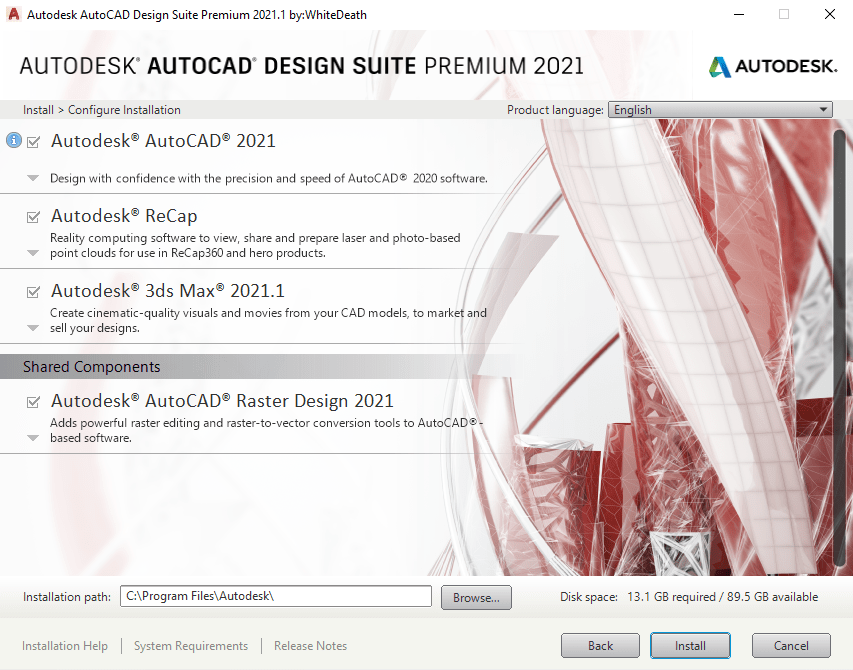 Buy AutoCAD Design Suite Premium 2021