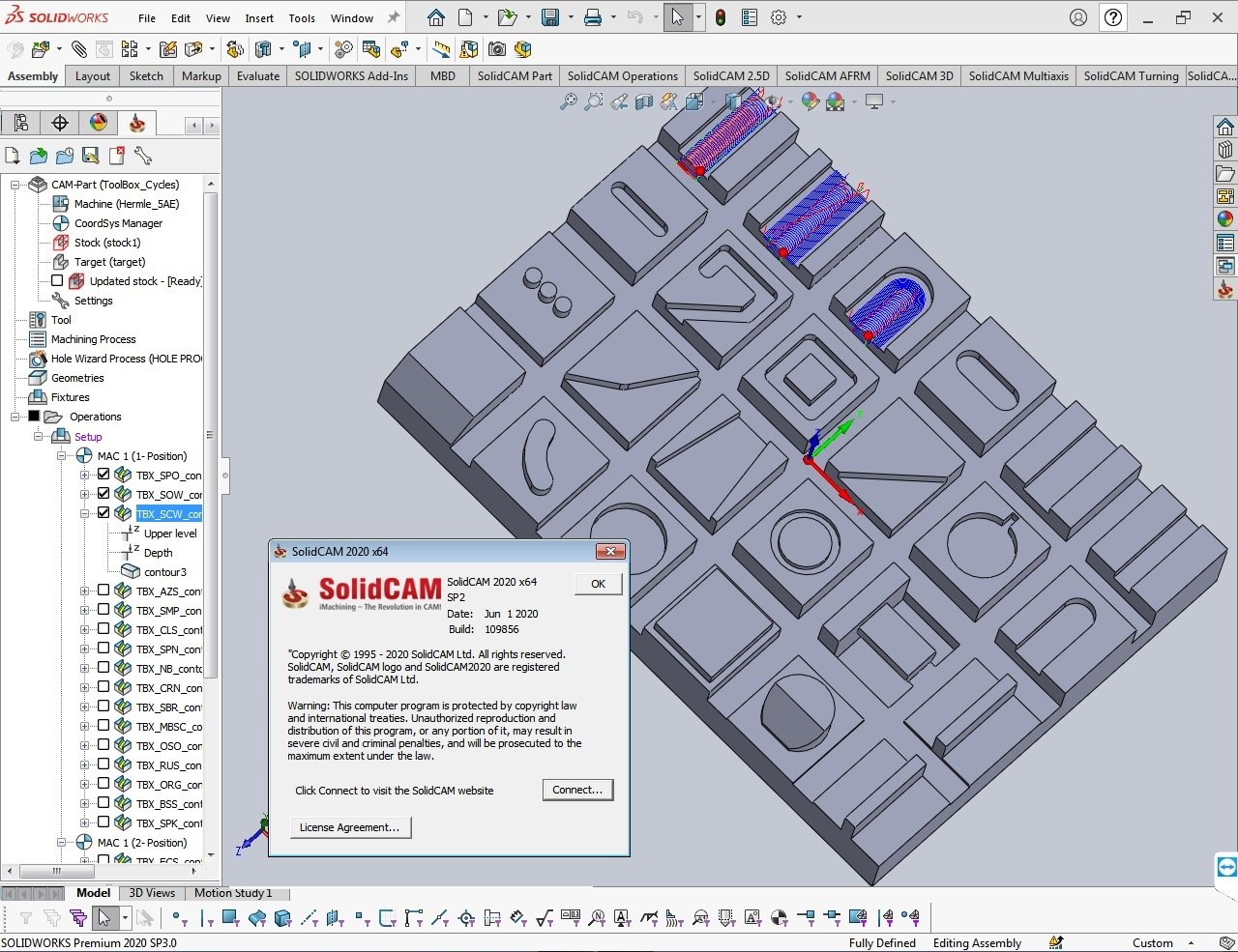 download the last version for ios SolidCAM for SolidWorks 2023 SP0