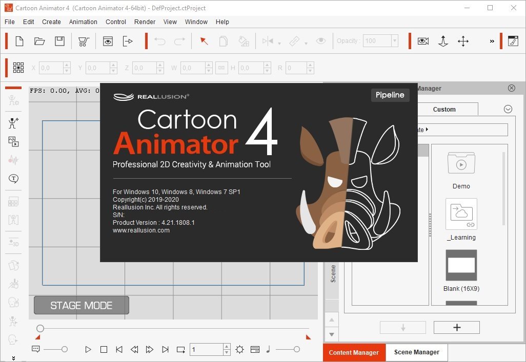 download reallusion cartoon animator pipeline