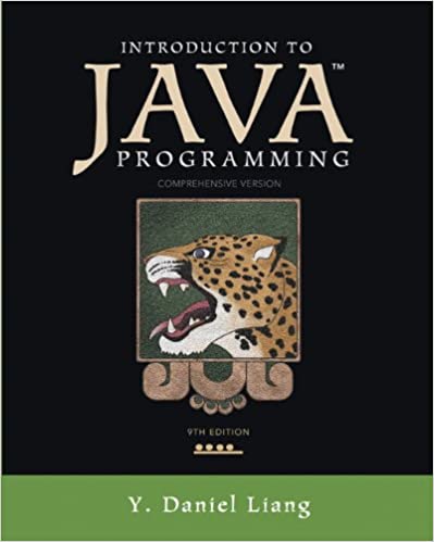 Introduction to Java Programming, Comprehensive Version - 9th Edition