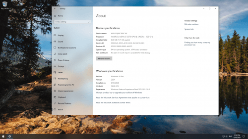 Windows 10 Pro 20H1 2004.10.0.19041.329 Slim EN-US (x64) Preactivated - June 2020