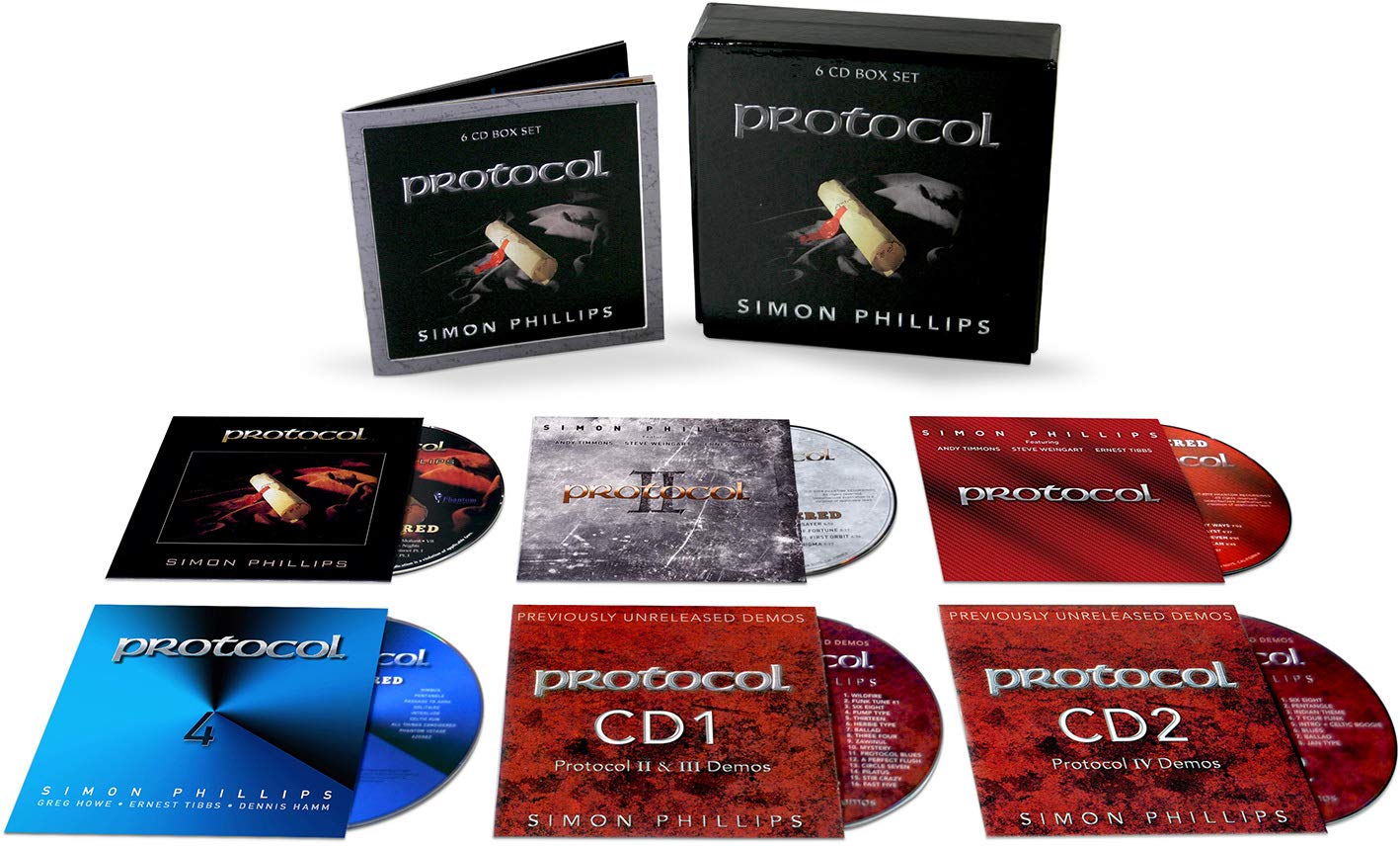 Download Simon Phillips - Protocol [6CD Box Set] (2019 ...