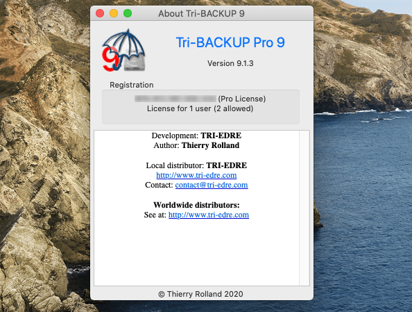 Tri-BACKUP Pro 9.1.3 macOS