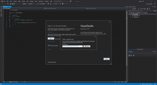 Microsoft Visual Studio Enterprise 2019 v16.6.1 (Build 16.6.30128.74) Multilingual