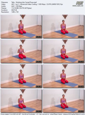 The Collective Yoga - Working Into Camel Pose