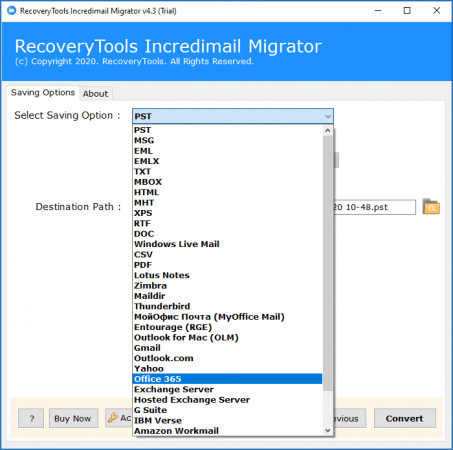 free instals RecoveryTools MDaemon Migrator 10.7