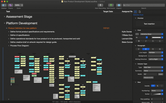 OmniOutliner Pro 5.6.1 Multilingual macOS