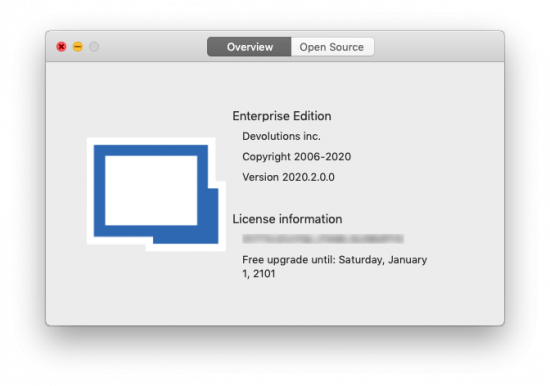 Remote Desktop Manager Enterprise 2020.2.0.0 Multilingual macOS