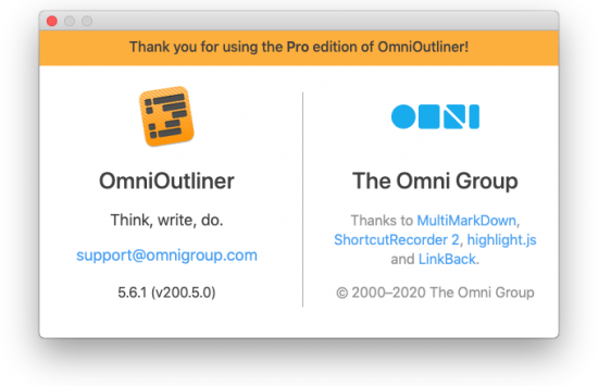 OmniOutliner Pro 5.6.1 Multilingual macOS