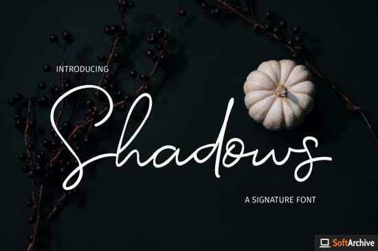 Shadows Font
