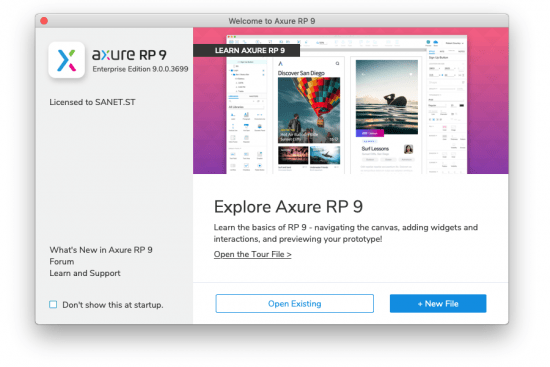 Axure RP 9.0.0.3699 Pro / Team / Enterprise Edition macOS