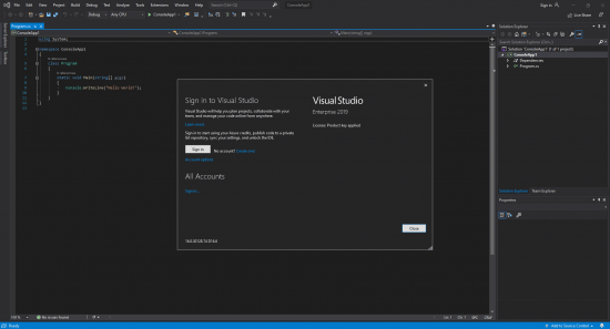 Microsoft Visual Studio Enterprise 2019 v16.6.1 (Build 16.6.30128.74) Multilingual