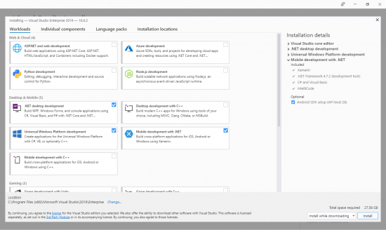 Microsoft Visual Studio Enterprise 2019 v16.6.2 (Build 16.6.30204.135) Multilingual