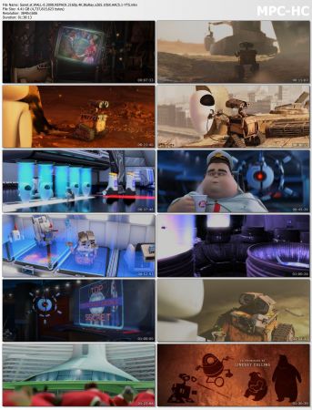 WALL-E 2008 REPACK 2160p 4K BluRay x265 10bit AAC5.1-YTS