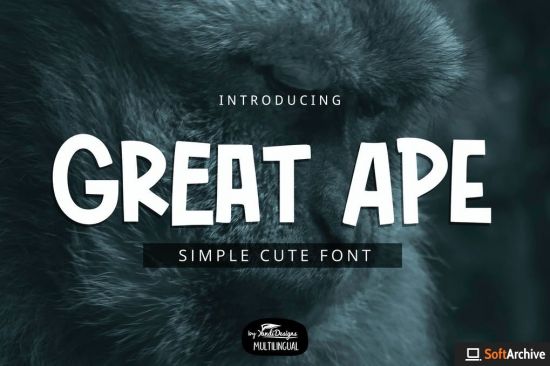 Great Ape Font