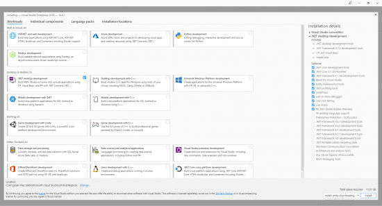 Microsoft Visual Studio Enterprise 2019 v16.6.1 (Build 16.6.30128.74) Multilingual