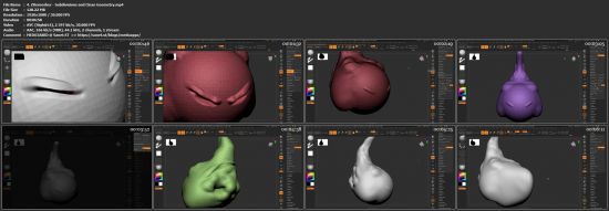 Character Modeling and Sculpting in Zbrush 