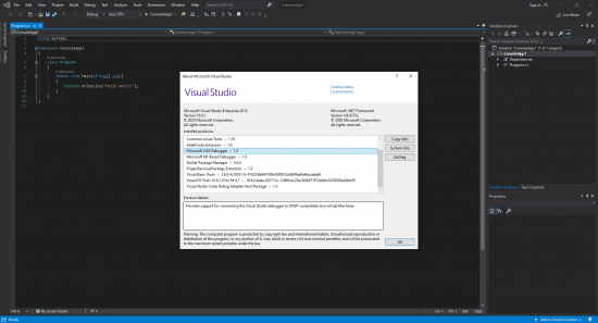 Microsoft Visual Studio Enterprise 2019 v16.6.1 (Build 16.6.30128.74) Multilingual
