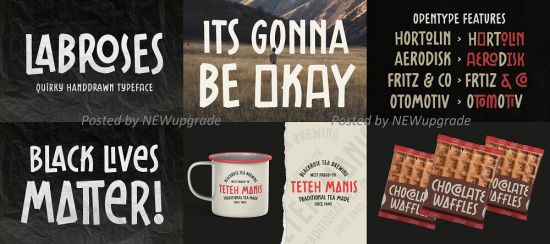 Creativemarket   Labroses Quirky Typeface 5070986