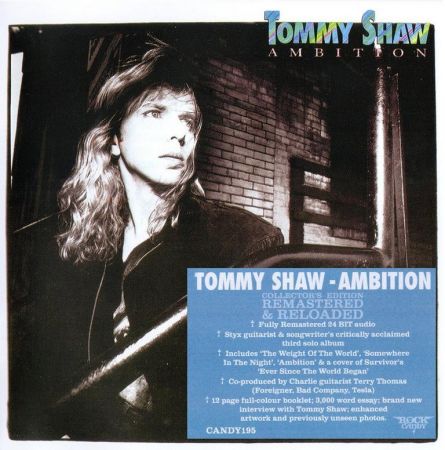 Tommy Shaw - Ambition (1987) {2013, Collector's Edition, 24-bit Remastered &amp; Reloaded}
