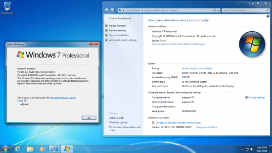 Windows 7 SP1 AIO 22in1 (x86/x64) june 2020 Pre-Activated