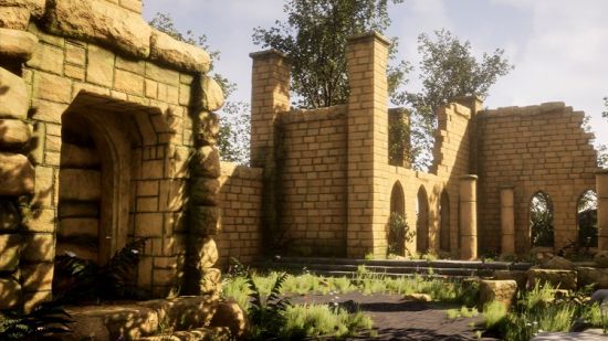 Ancient Ruins 3D Game Environment in Blender 
