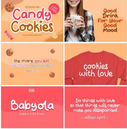 Candy Cookies Font